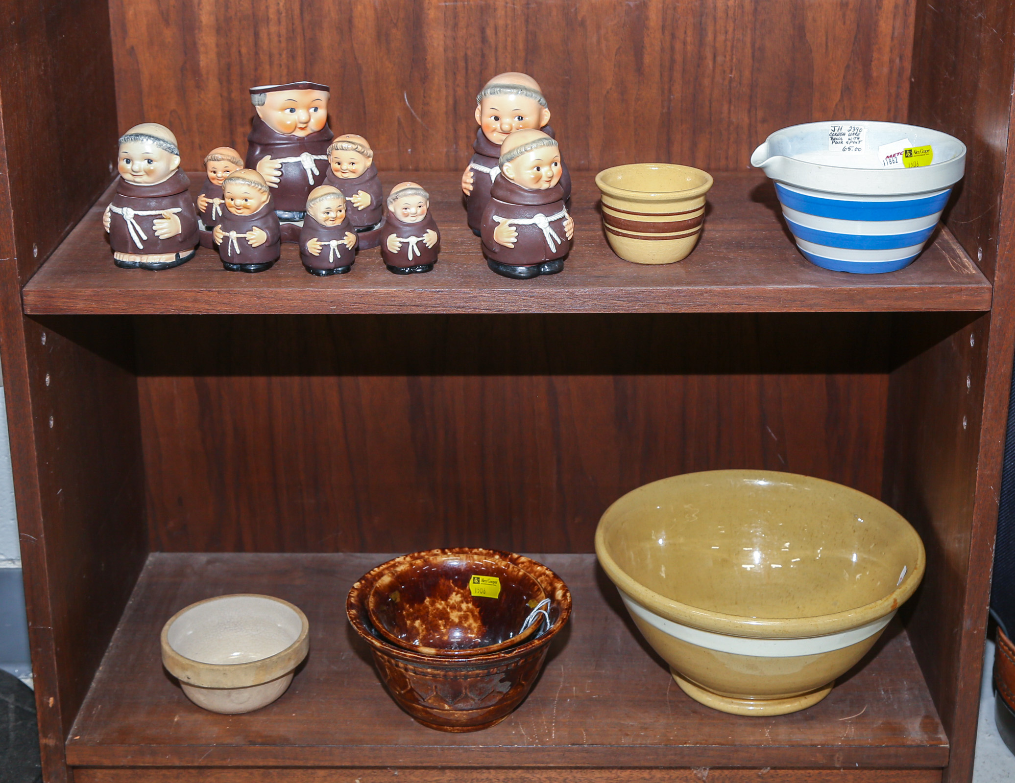 GOEBEL "FRIARS" & ASSORTED MIXING