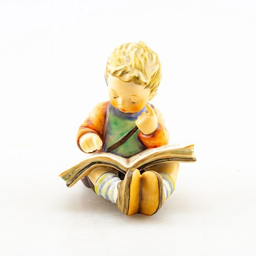 GOEBEL HUMMEL FIGURINE, BOOKWORM