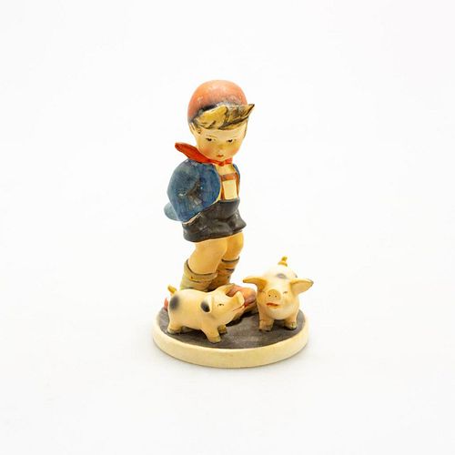 GOEBEL HUMMEL FIGURINE, FARM BOY