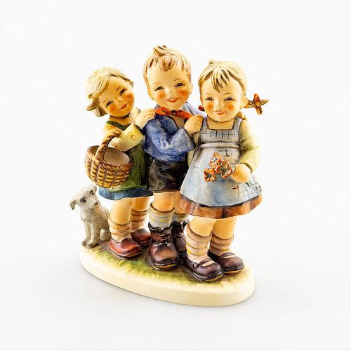 GOEBEL HUMMEL FIGURINE, FOLLOW