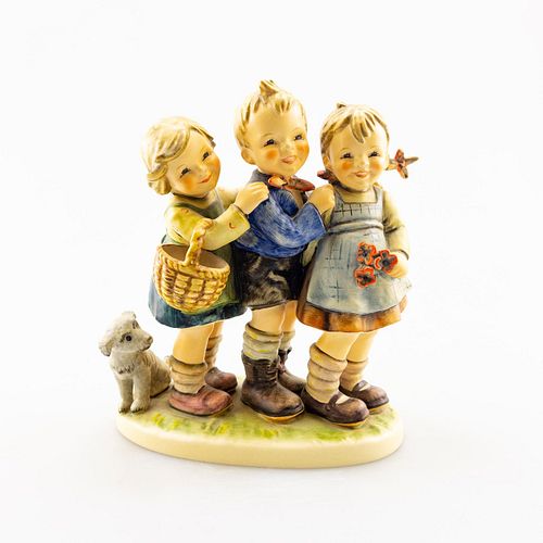 GOEBEL HUMMEL FIGURINE, FOLLOW