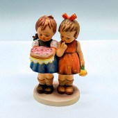 GOEBEL HUMMEL FIGURINE, HAPPY