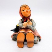 GOEBEL HUMMEL FIGURINE, HAPPY