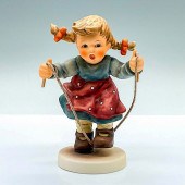 GOEBEL HUMMEL FIGURINE, JUMP F