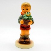 GOEBEL HUMMEL FIGURINE, LUCKY