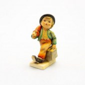 GOEBEL HUMMEL FIGURINE, MERRY