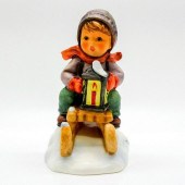 GOEBEL HUMMEL FIGURINE, RIDE I