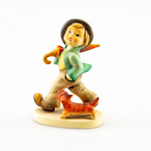 GOEBEL HUMMEL FIGURINE, STROLLING