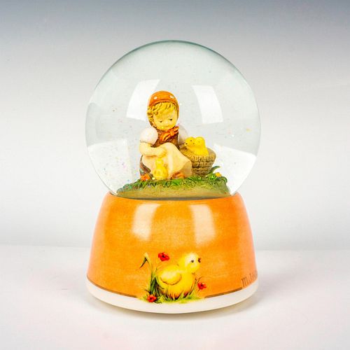 GOEBEL HUMMEL MUSICAL SNOW GLOBE,