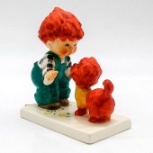 GOEBEL RED HEADS FIGURINE, ATT