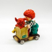 GOEBEL RED HEADS FIGURINE, GAN