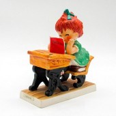 GOEBEL RED HEDS FIGURINE, SPEL