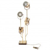 GOFFREDO-REGGIANI BRASS TABLE