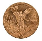 GOLD 50 PESO COINGold 50 Peso