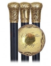 GOLD AMERICAN PRESENTATION CAN