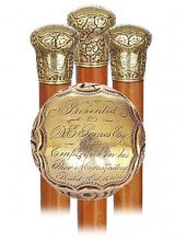 GOLD AMERICAN PRESENTATION CAN