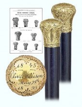 GOLD AMERICAN PRESENTATION CAN