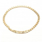 GOLD AND DIAMOND NECKLACE, MAN