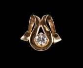 GOLD AND DIAMOND PENDANTGOLD A