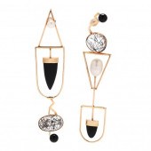 GOLD AND GEM-SET EARRINGS, JEW