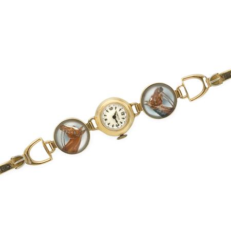 Gold and Reverse Crystal Intaglio