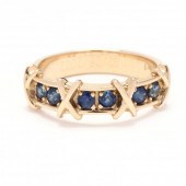 GOLD AND SAPPHIRE RING Ring wi