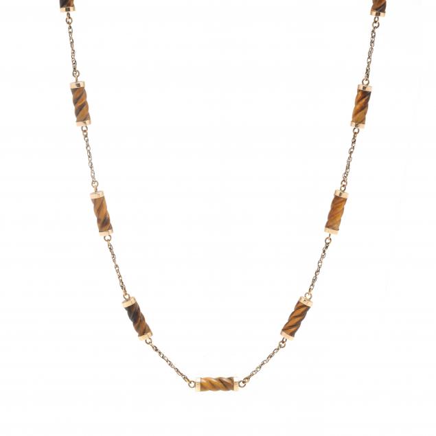 GOLD AND TIGER'S EYE QUARTZ
