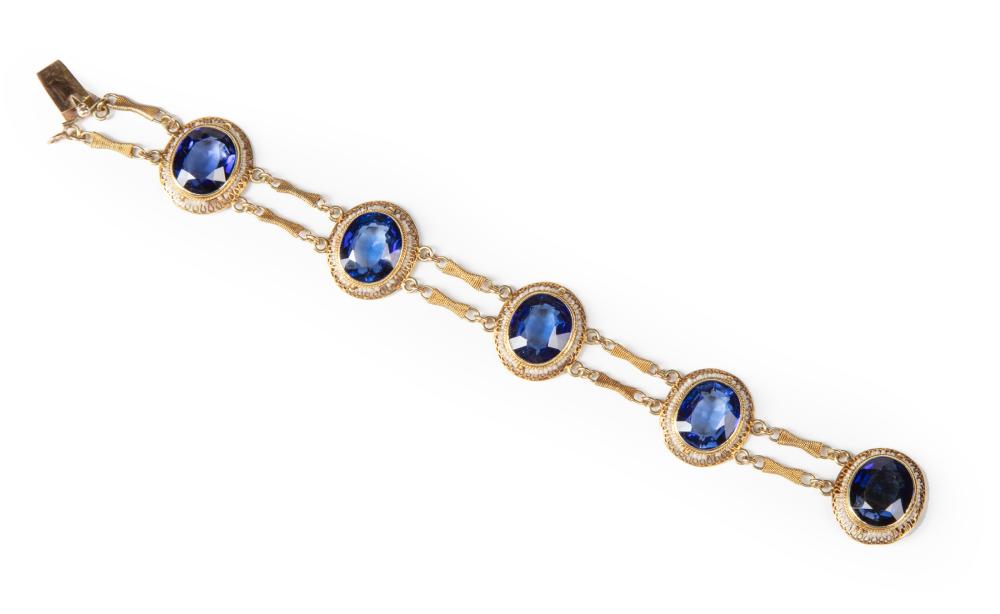 GOLD, ARTIFICIAL SAPPHIRE, SEED