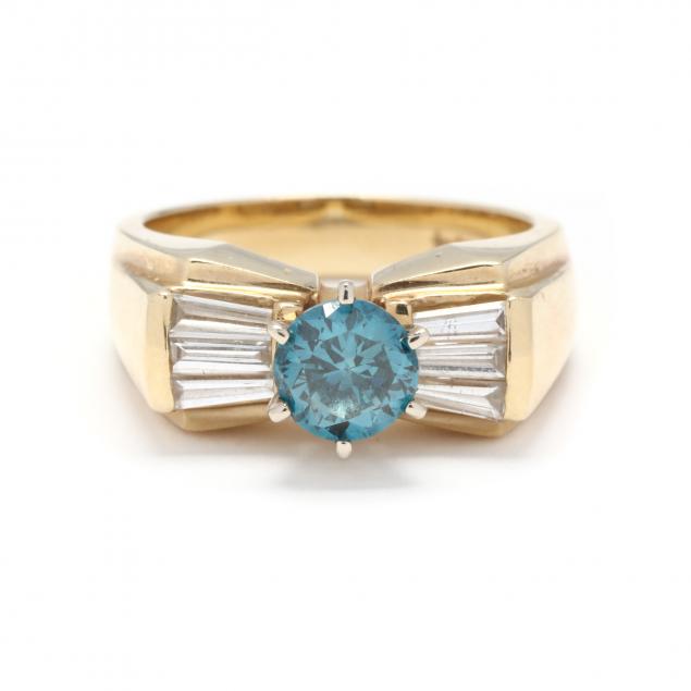 GOLD, BLUE DIAMOND, AND DIAMOND
