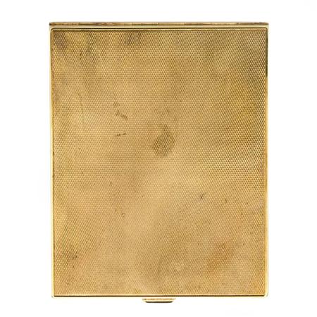 Gold Cigarette Case 	 