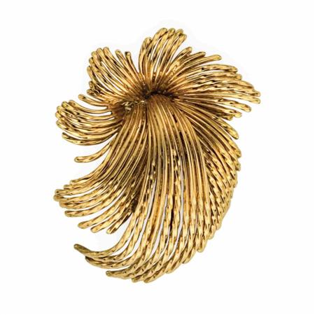 Gold Clip-Brooch, Sterle 	 