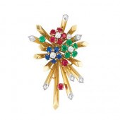 Gold, Colored Stone and Diamon