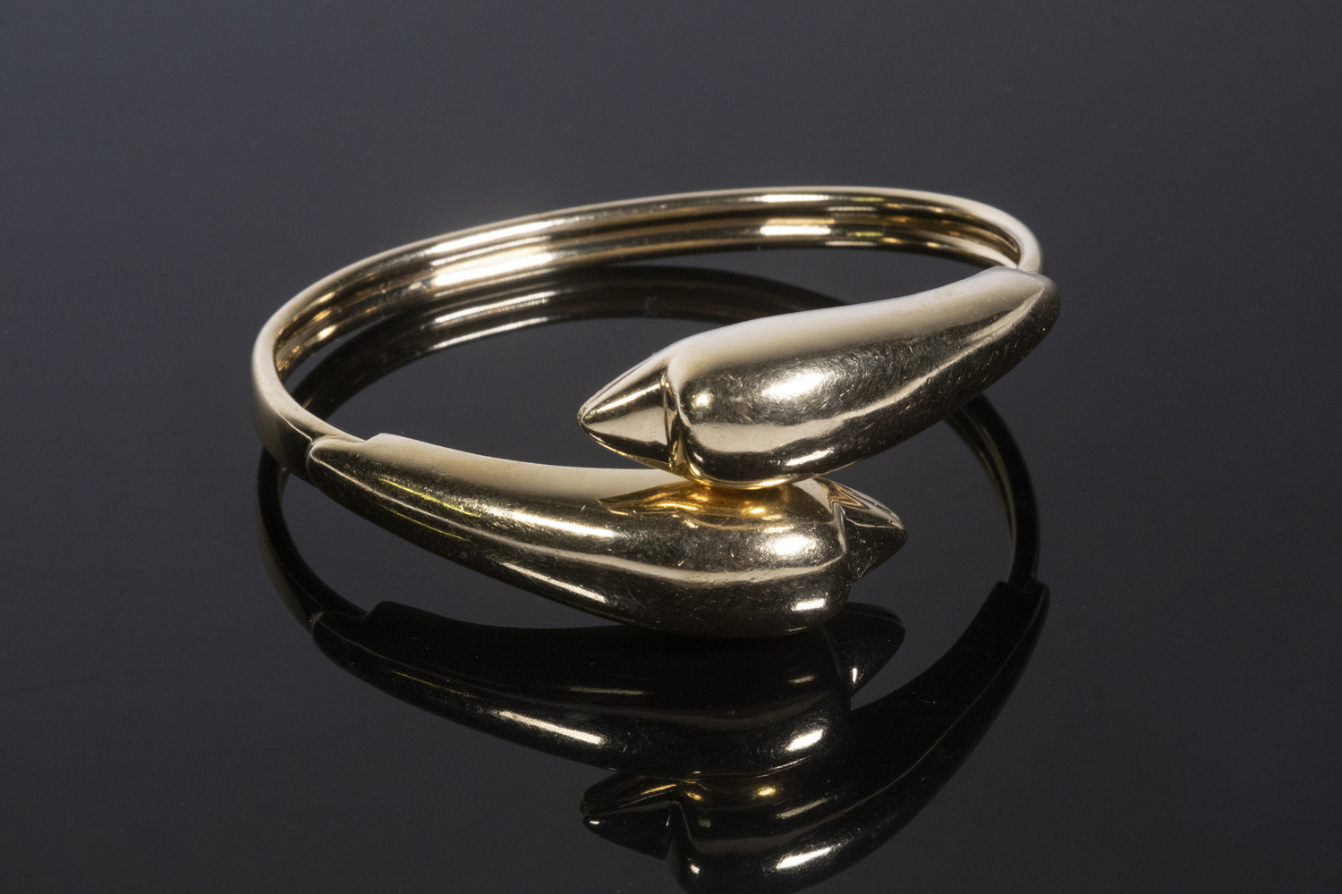 GOLD CUFF BRACELET 18K Yellow