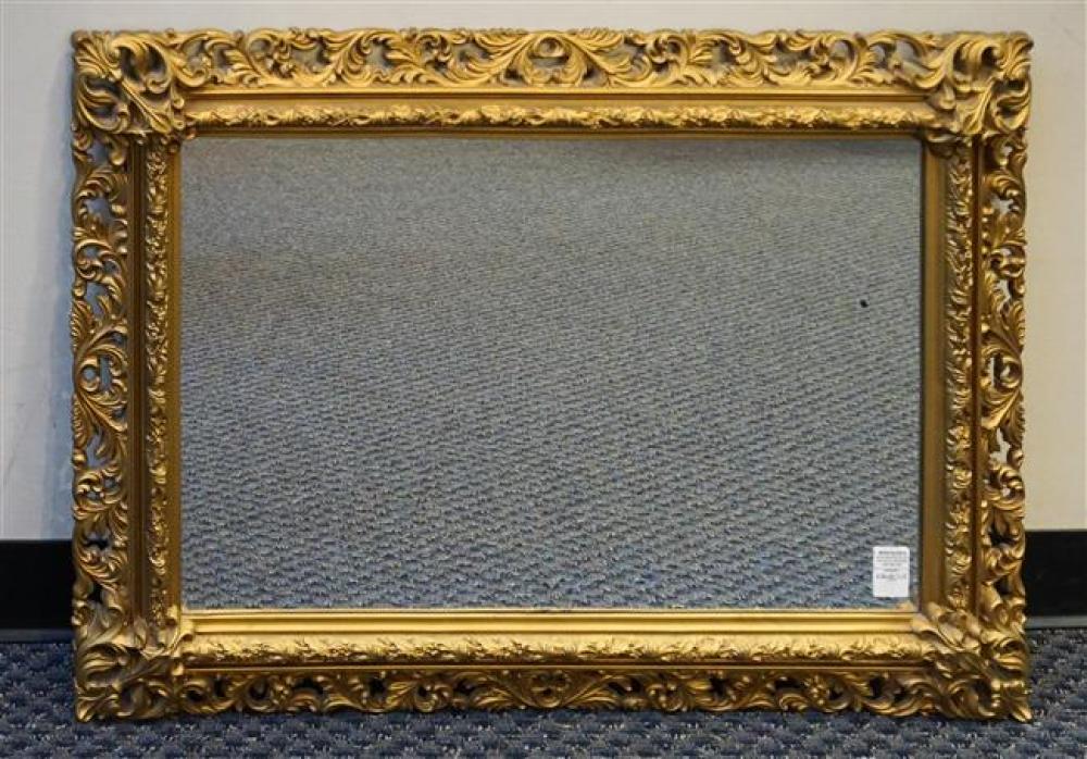 GOLD DECORATED FRAME MIRROR, 38 X