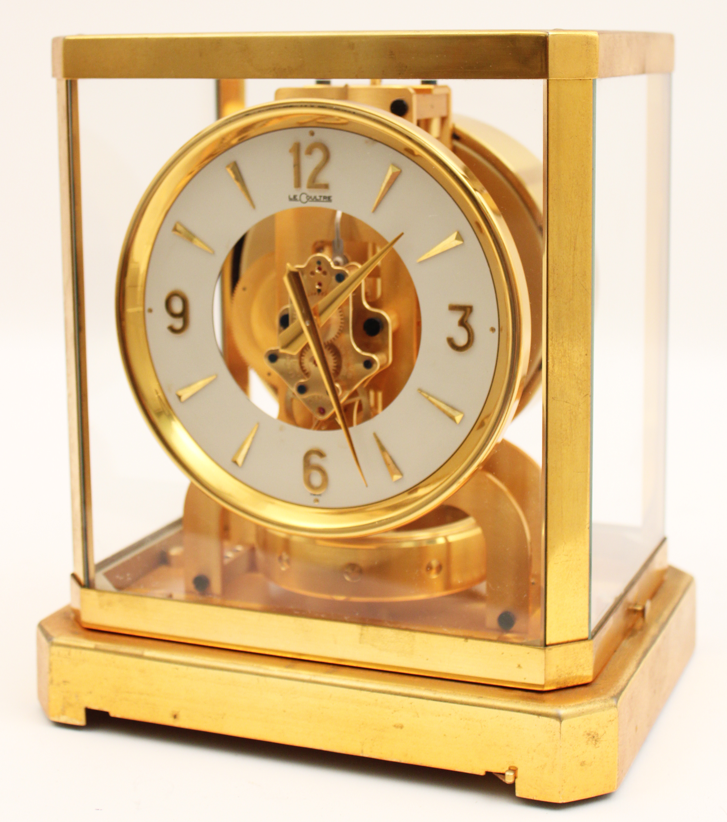 GOLD DORE LECOUTRE ATMOS CLOCK GOLD