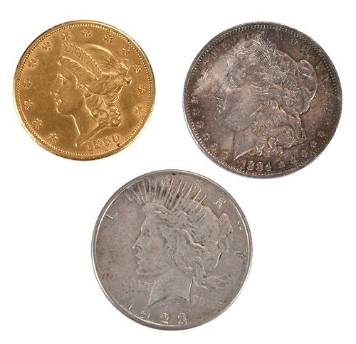 GOLD DOUBLE EAGLE, SILVER
