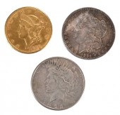 GOLD DOUBLE EAGLE, SILVER DOLL
