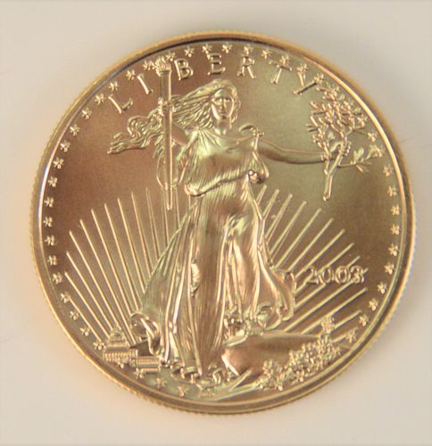 GOLD EAGLE, 2003, 1 OZ.Gold
