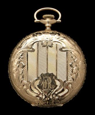 Gold Elgin pocket watch,