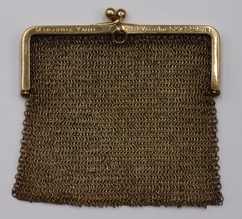 GOLD. EX-YARD ESTATE 14KT GOLD MESH