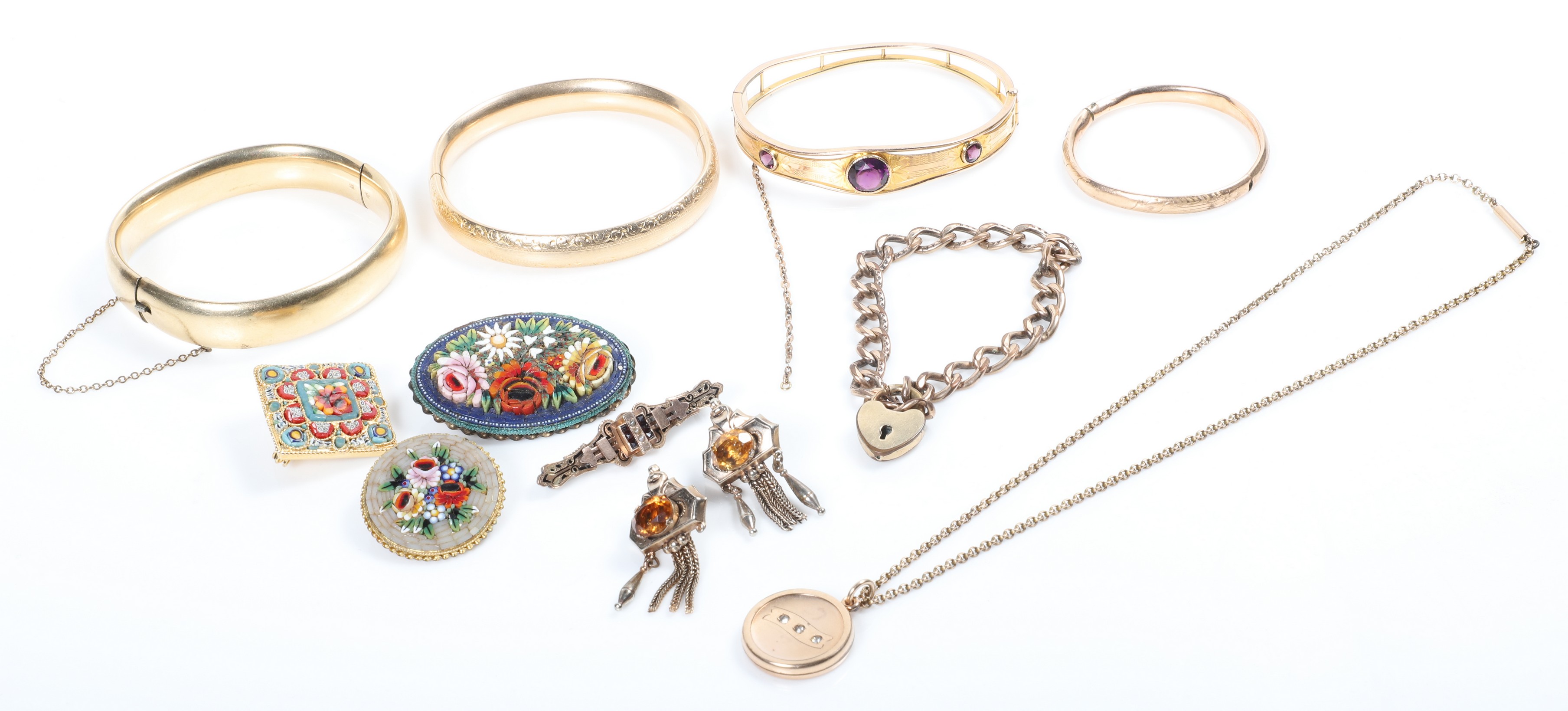 Gold filled and antique jewelry