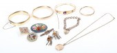 Gold filled and antique jewelr
