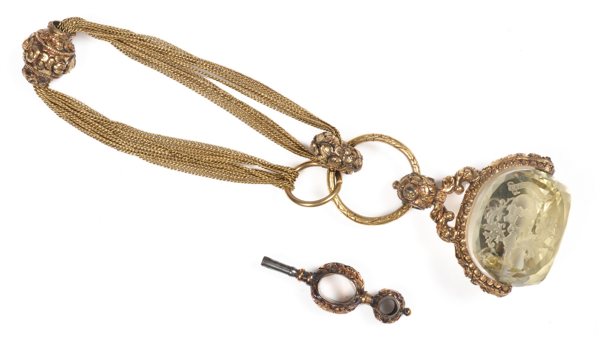 Gold filled Victorian spinner