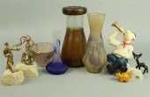 GOLD IRIDESCENT ART GLASS TRUM