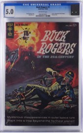 GOLD KEY BUCK ROGERS #1 CGC 5.