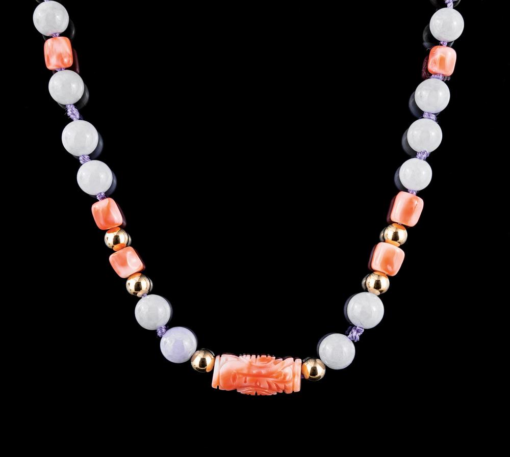 GOLD, LAVENDER JADEITE, ANGEL