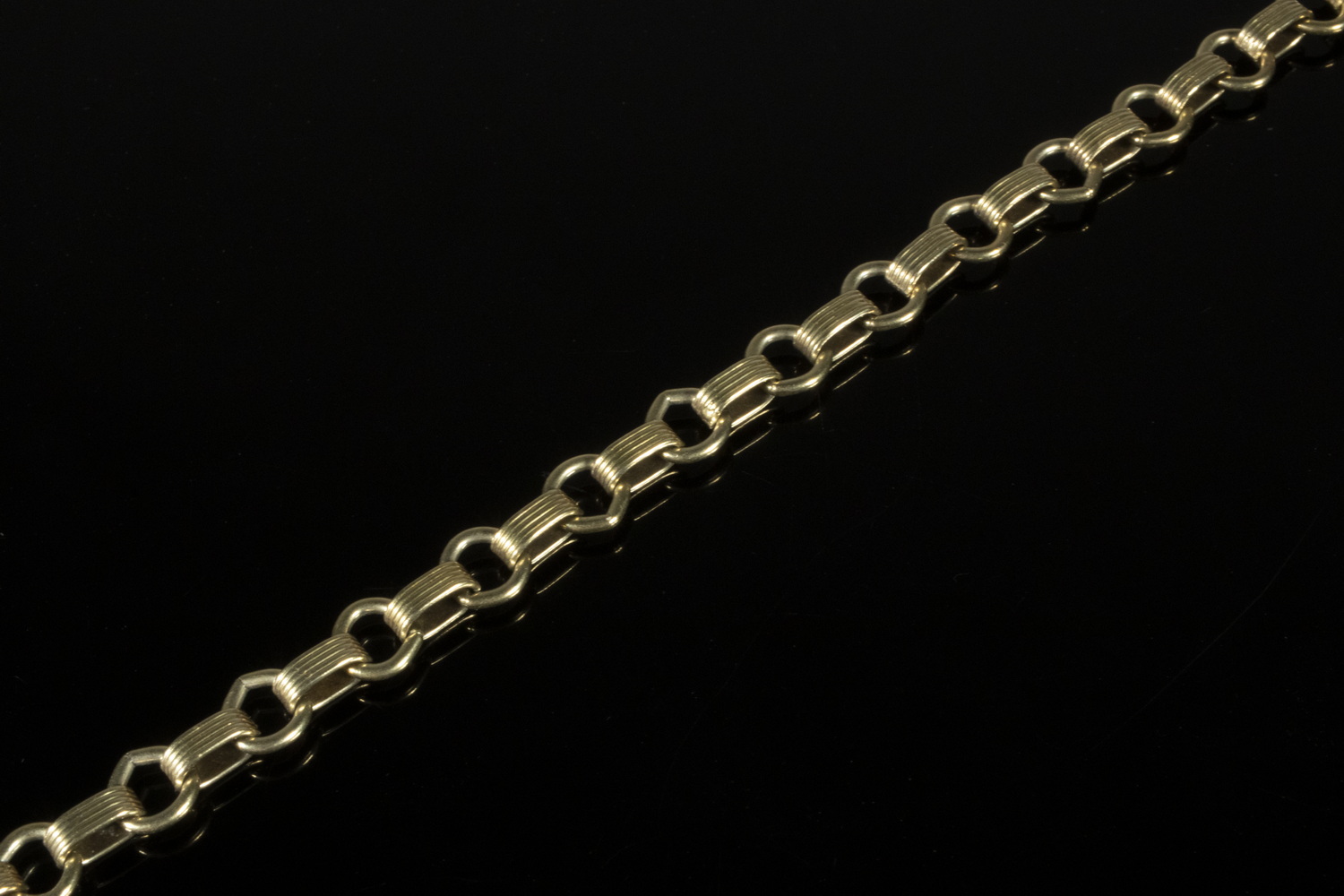 GOLD LINK BRACELET 14K Yellow