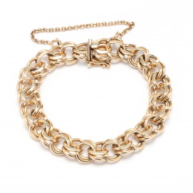 GOLD LINK BRACELET Bracelet in a