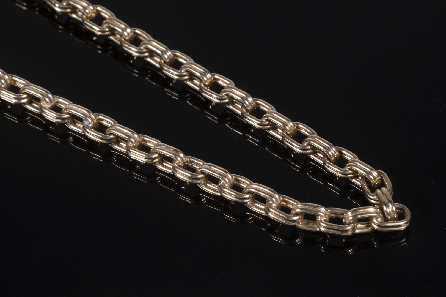 GOLD LINK NECKLACE 14K Yellow