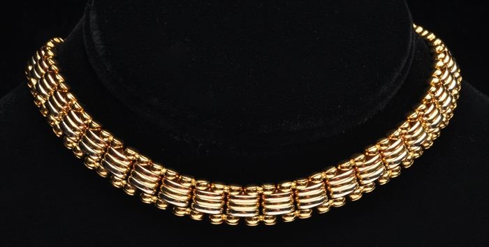 GOLD LINK NECKLACE Stamped 14k
